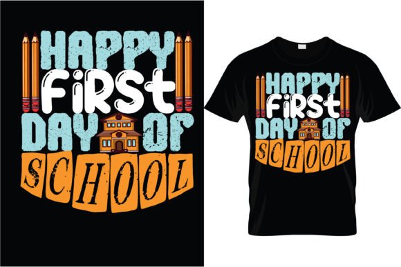 100 Days of School Graphics for T-Shirt Designs