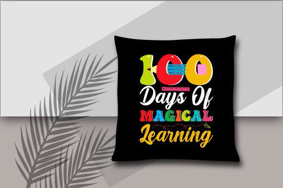100 Days School Tee: Graphics & Print Templates