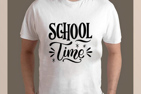 ANGER-Svg Degain: School Time Graphics for T-Shirt Designs