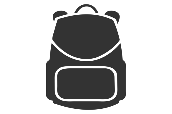 Backpack Black Icon: Essential Graphics & Illustrations