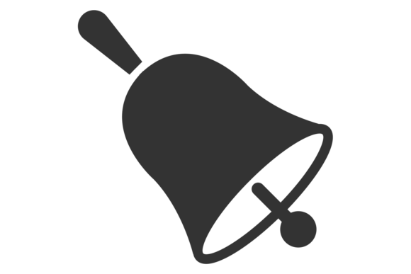 Bell Black Icon Graphics & Illustrations Review