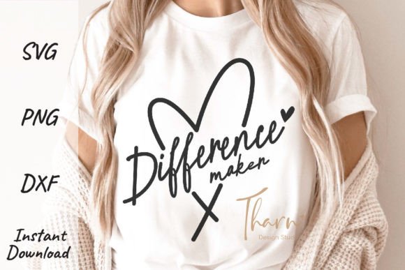 Graphics for T-Shirt Designs: Difference Maker Svg Teacher Sublimation Review