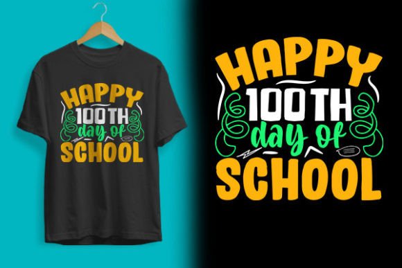 Happy 100th Day Graphics & Print Templates