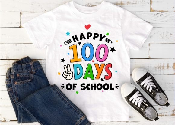 Review: 100 Days School Graphics for T-Shirt Designs