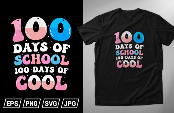 Reviewing the 100 Days of School Cool Kids Tee Design