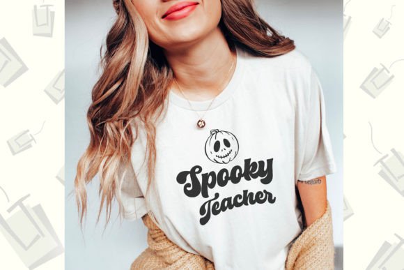 Spooky Teacher Halloween Graphics & Print Templates