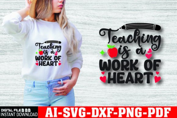 Teacher Quotes SVG Bundle for Graphics & T-Shirt Designs